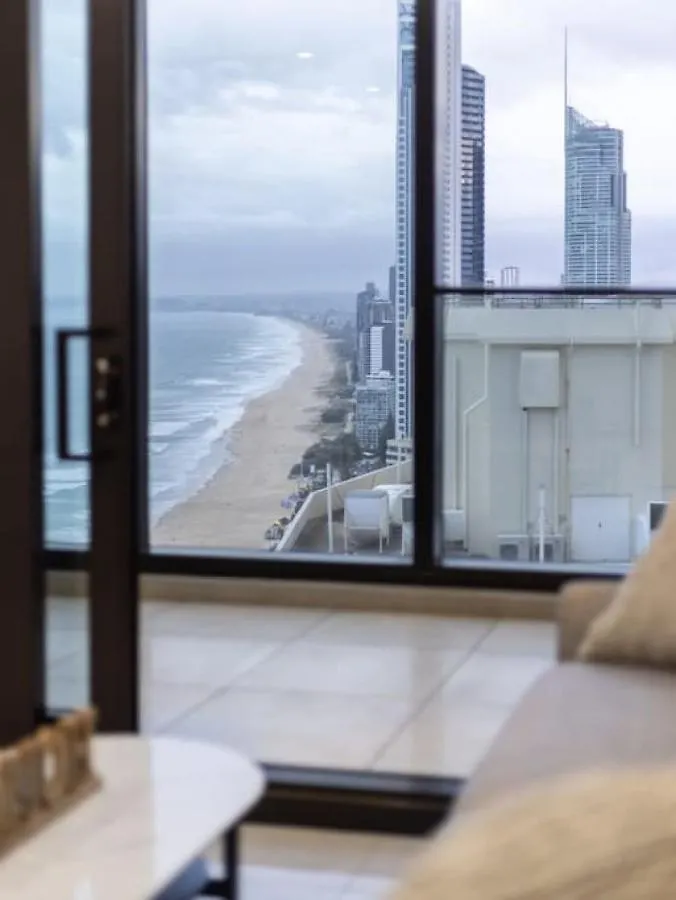 Location Oceanview Luxury 1Br Apt Steps To Beach Gold Coast 0*,  Austrálie